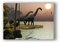ZOEOPR Poster Park Dinosaurierwelt Filmplakat Jurassic World Tier Wandkunst Leinwand Kinderzimmer Druckmalerei Dekorative Malerei 50 * 70Cm No Frame