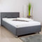 PAARA Polsterbett Fortuna 30210K mit Bettkasten, Lattenrost mit Gasdruckfedern, Matratze, alle Größen - Jedes Bett EIN Unikat - Made in Germany (120 x 220 cm)