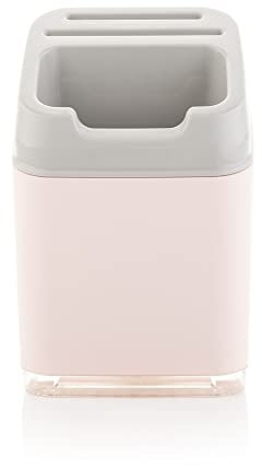 Minky Utensil Caddy, Pastel Pink, One Size