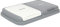 Jolie Max Double Rubbish Waste Bin Lid. Replacement Flat Lids. Only Lid. (Grey & White)