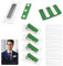 SIYINGSAERY 10 PCS Porte Badge Aimanté en Acrylique Badge Porte Nom Aimanté Porte-Badges Nominatifs Badges Nom Magnétiques Porte Nom Aimanté pour Réunion Bureau Ecole, Noir