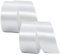 2 Rolls Thick White Satin Ribbon - 40mm Wide, 22M, Double Sided for Gift Wrapping, Crafting, Cake Decoration, Hair Bows, Bouquets, Christmas & Wedding