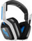 ASTRO Gaming A20 Wireless Headset Gen 2, Leicht & Robust, Flip-to-mute-Mikrofon, +15-Stunden Akkulaufzeit, 15m Reichweite, für PlayStation 5, PS4, PC, Mac - Weiß/Blau (Generalüberholt)