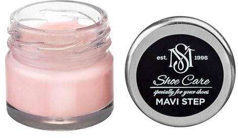 MAVI STEP Baume Rénovateur Multi Oil Balm pour Daim et Nubuck - 124 Rose