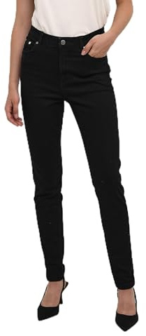KAFFE Damen Jeans KAsimone Damen Jeans Slim Fit High Waist Jeanshose Hoher Taille Hohe Taille Skinny Leg