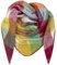 Gloop Damen Schal XXL Strick Dreieck Schal Halstuch Dreieckstuch kuschelig flauschig ohne Kratze an Haut 200×140 CM (Rot+Gelb+Grün)