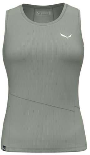 Salewa Damen Puez Sporty Dry Tanktop Women Hiking Shirt, Shadow, S EU