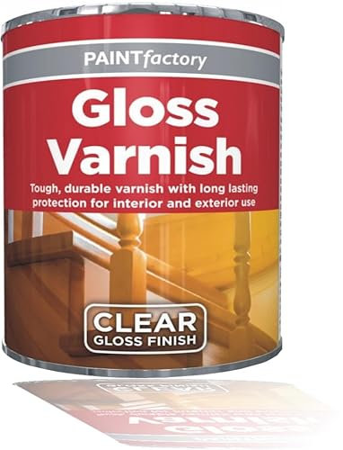 Varnish for Wood 300ML - Wood Metal Concrete Interior Exterior Wood Varnish (Clear Gloss Varnish)