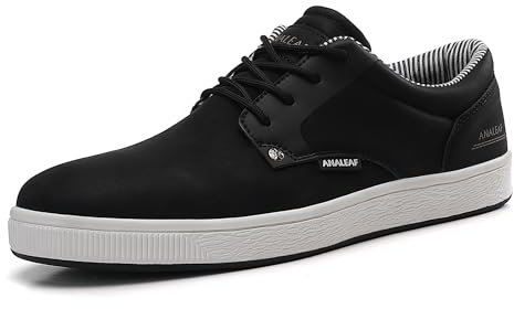 ANALEAF Herren Sneakers Oxfords Schuhe Turnschuhe Schnürhalbschuhe Sneaker