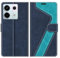 MOBESV Coque pour Xiaomi Redmi Note 13 Pro 5G(Pas pour 4G), Housse en Cuir Magnétique Fonction Stand Étui pour Xiaomi Redmi Note 13 Pro 5G, Élégant Bleu