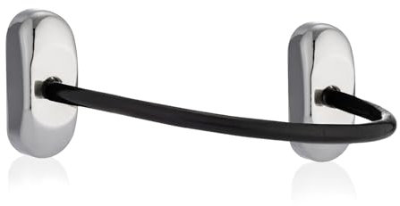 XFORT Viper Fixed Cable Window Restrictor in Polished Chrome, Durable Window Safety Lock for Child Safety and Window Security