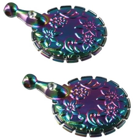 YYlingx 2 Pcs Metal Yarn Cutter Pendants, Antique Thread Cutter Tool for DIY Sewing