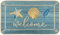 SHIYUE Boat Floor Door Mat Welcome Aboard Mats Outdoor Nautical Coastal Rug,Home Boats Entrance Rope Front Indoor Outside Entryway (30x17in Aqua Blue) 88Sc