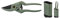 Fiskars Cesoie per Piante / Cesoie per Fiori con Supporto, Urban Plant Care, Per Piante da Interno, Lunghezza Totale 19,9 cm, Acciaio Inox/Alluminio/Plastica, Verde Scuro/Nero, 1075314