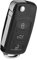 Hihaha 3Buttons 433MHz Keyless Entry Remote Key Fob for Seat 1K0959753G Durable Material
