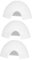 MUCKLILY 3 Stück Iglu-Modell klein Arktisches Modell winzig Polar- Bären Party Zahlen Schnee Miniaturen Iglu- Miniaturfiguren Mini Eishaus Plastik Weiß