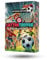 LATTENTREFFER, Geschenkidee für Kinder, Jugendliche und Erwachsene, Fußball-Kartenspiel mit 54 Zielschuss-Challenges für draußen, für 2–9 Spieler, ab 10 Jahren, lustiges Outdoor-Spiel