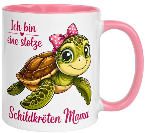 Schildkröte Geschenk Tasse | Ich stolze Schildkröten Mama | Turtles Becher
