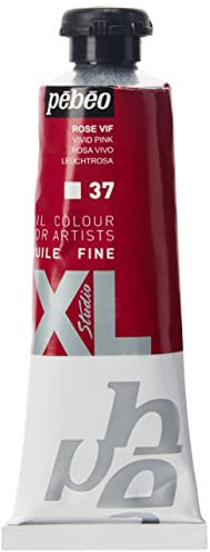 Pebeo - Óleo fino XL 37 ML - Pintura al óleo Rosa - Pintura al óleo Pebeo - Rosa vivo 37 ml