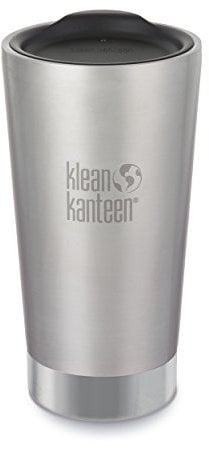 Klean Kanteen Vacuum Insulated Tumbler Cup - Silver, 473 ml
