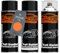 TRISTARcolor Motorradlack Spraydosen Set für Kawasaki 17L Candy Burnt Orange Metallic Grundlack Basislack Klarlack Sprühdose 400ml