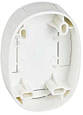 BTicino SP01M1BF Oval Base per Canaletta, 1 Modulo