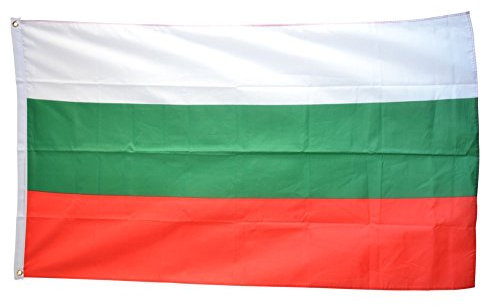 Flaggenfritze Fahne/Flagge Bulgarien + gratis Sticker