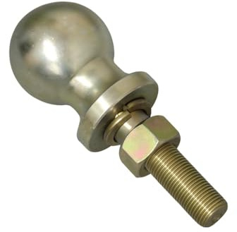 2 Tow Ball Pin Short Shank 16MM Thread (5/8 0.35 Ton ATV Quad Trailer Hitch)