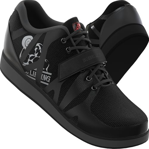 Nordic Lifting Gewichtheberschuhe für Herren & Damen – Powerlifting, CrossFit & Fitness – Trainingsschuhe, Squat Schuhe & Deadlift Schuhe – Lifting Sneaker fürs Gym & Olympic Weightlifting Workouts