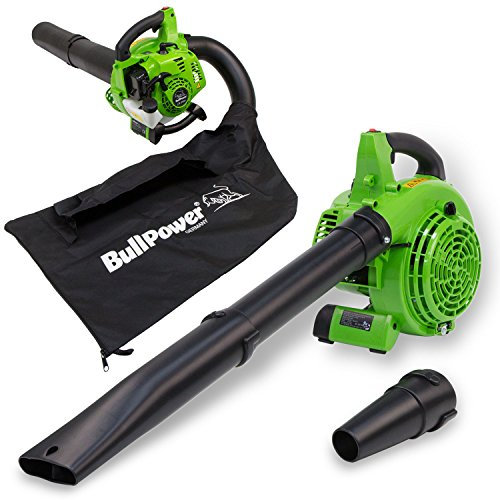 Laubbläser LB-2601 1PS Benzin Laubsauger 3 in 1 Bläser Sauger Häcksler Gebläse