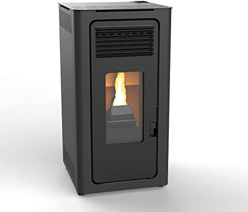 poêle à granulés audax 6 – 8-10 KW 6 kW Noir