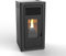 poêle à granulés audax 6 – 8-10 KW 6 kW Noir