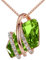 Leafael Pietra dei desideri Collana Donna Argento o oro rosa, Pietra di nascita collana con cristalli curativi, Senza allergie gioielli donna, Regalo Donna con scatola regalo inclusa