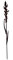 Wunderschöner & Hochwertiger Gartenstecker – Rost Blume/Blumenstecker – Große Auswahl – Edelrost Dekoblume – Metall Gartendeko (Gras - Länge 100cm)