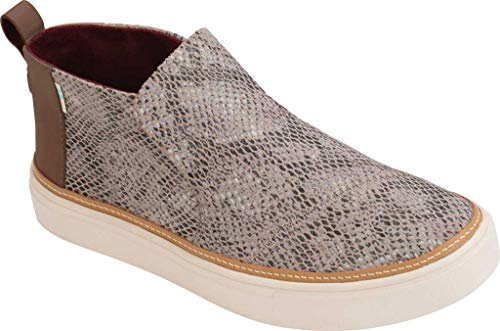 TOMS - Paxton Slip-On Schuhe für Damen, 36.5 EU, Cobblestone Snake Print Suede