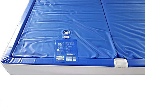 BluTimes BluStar Wasserkerne Softside UNO Wasserbettmatratze verschiedenen Größen und Beruhigungsstufen, Größe:100x200, Beruhigungsstufe:BS F9 unter 1 sek+