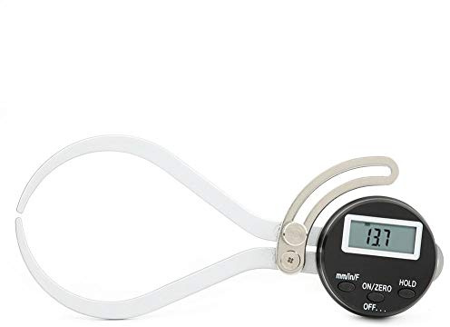Pied à coulisse externe numérique, Pied à coulisse externe électronique 0-150 mm avec grand écran LCD, Outil de mesure de la jauge d'épaisseur en pouces/mm pour le diamètre extérieur de l'épaisseur