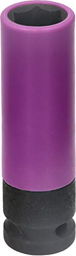 BRILLIANT TOOLS BT691004 1/2 Alu-Felgen-Kraft-Stecknuss, 15 mm [Powered by KS TOOLS]