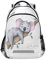 Mnsruu Süßer Koala-Schultasche für Jungen und Mädchen, Grundschüler, Aquarell, tropischer Cartoon, niedlicher Koala-Kinderrucksack für Kinder, Kindergarten mit Brustclip, Mehrfarbig 1, Einheitsgröße
