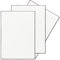 25 Stück Trauerpapier DIN A5 mit handgemachtem schwarzen Rand - 148 x 210 mm - Briefpapier für Kondolenz - Ideal auch zum Bedrucken
