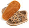 RVROVIC Baby Jungen Mädchen Sandalen Premium Weiche Anti-Rutsch Gummisohle Säugling Sommer Outdoor Schuhe Kleinkind Erste Walker,8-Blattbraun, 6-12 Monate