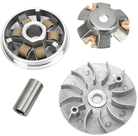 Ensemble de Variateur Kit d'embrayage de Variateur de Course Haute Performance Moteurs de Scooter en Métal Kit de Variateur Accessoires de Moto pour GY6 125 150
