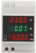 Monitor di Utilizzo dell'elettricità su Guida DIN, Multimetro Monofase di Tensione AC80-300V Una Commutazione di Dati Chiave Ampia Applicazione per le Fabbriche