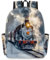 OMFUNS Kinder-Rucksack für Mädchen, Jungen, Vorschule, Kleinkind, Rucksack, Kindergarten, Büchertasche, leichte Schultasche, Lokomotive, Modern