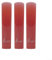 Fine tuned for Perfection Resin Plastic Saxophon Reeds for Clarinet Sopran Alt Tenor Sax (Sopran Red)