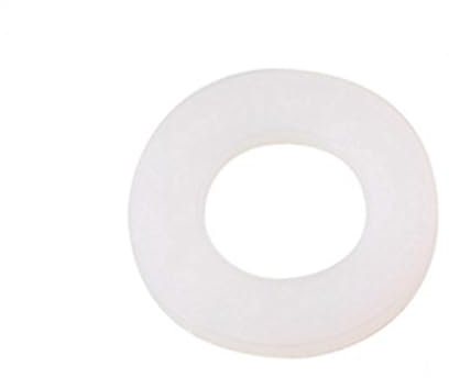 20 Stück 12mm×30mm×3mm Weiß Unterlegscheiben aus Kunststoff, Unterlegscheiben aus Nylon