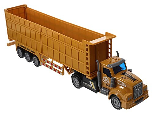 BESTonZON Modèle Camion Jouet Alliage Garçon Et Filles 33,5 Cm Couleur Vive Gros Camions Jouets Transport Intérieur Présent Garçon