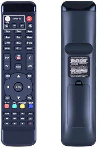 GOUYESHO Neue Ersatzfernbedienung für GTMEDIA TV Box Freesat V9 Pro | V9S Pro | V8 | Freesat V8 Super | V8 Combo | V8 Angel | V8 NOVA | DVB-S2 DVB-T2 DVB-C HD TV Box | V8 GOLDEN | V8 PRO