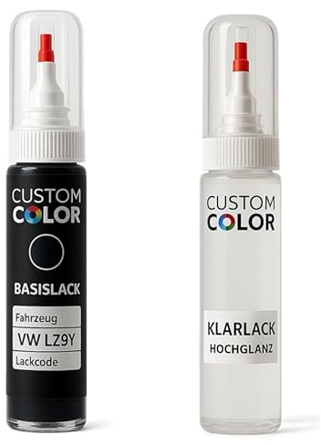 Lackstift für VW VOLKSWAGEN LZ9Y LACKSTIFT Reparatur Set Autolack 2x20ml