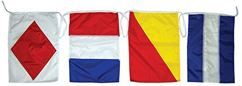 TaylorMade Produkte 93302 Deko Code Boat Flag Set, 12 x 18